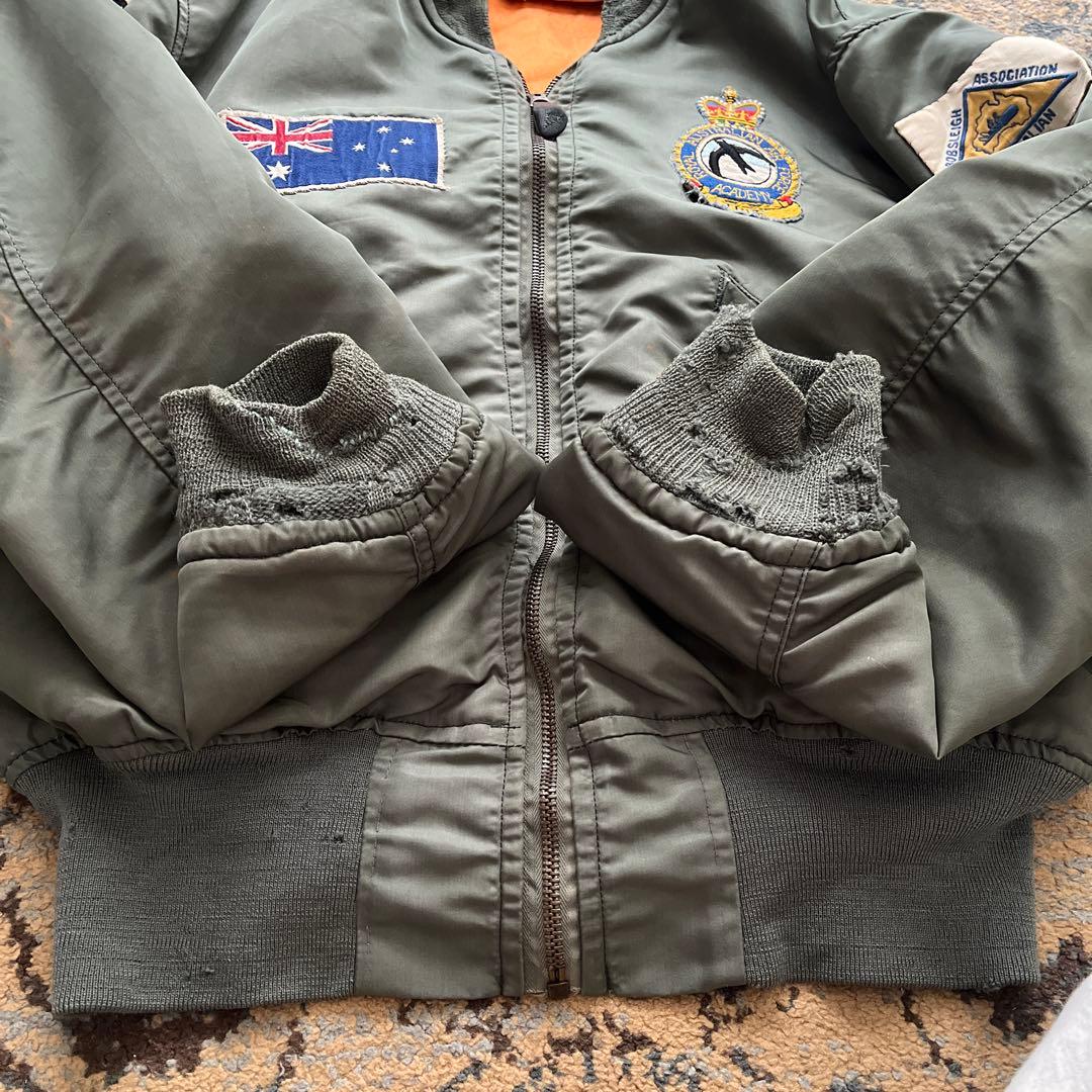 60s L-2b U.S.Air force フライト ジャケット 検 50s