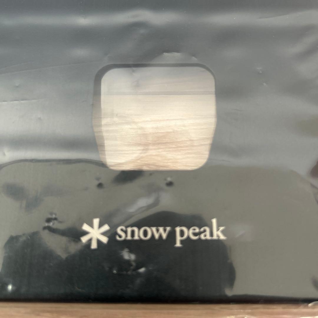 スノーピーク　フラットバーナー専用 リッドトレーブラック(お詫び品)非売品