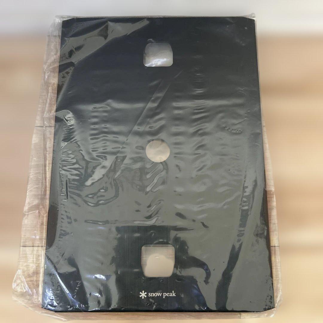 スノーピーク　フラットバーナー専用 リッドトレーブラック(お詫び品)非売品