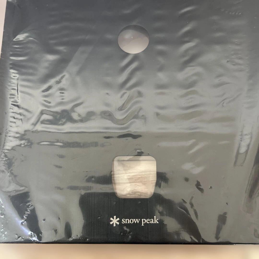 スノーピーク　フラットバーナー専用 リッドトレーブラック(お詫び品)非売品