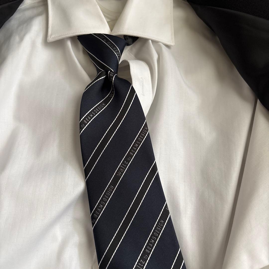 卒業式男の子BEAMS DESIGN ブラックスーツ 3つボタン