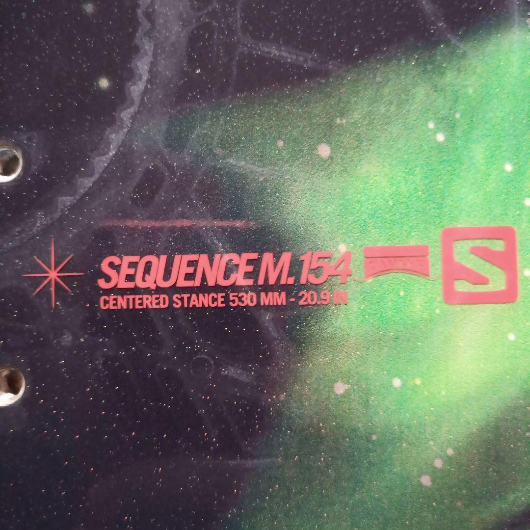 SALOMON サロモン スノーボード SEQUENCE シークエンス 154