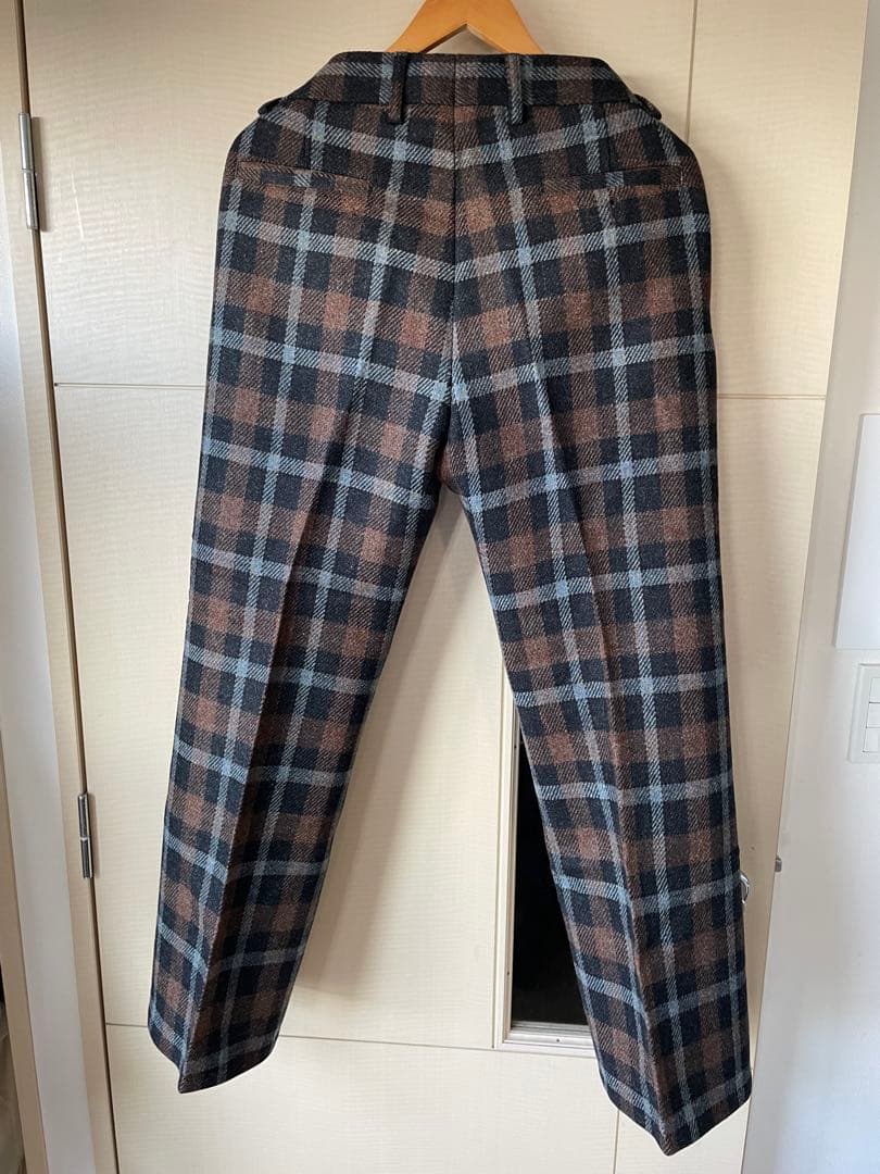 MARNI(マルニ) サイズ:44 18AW チェックデザイン ウール パンツ