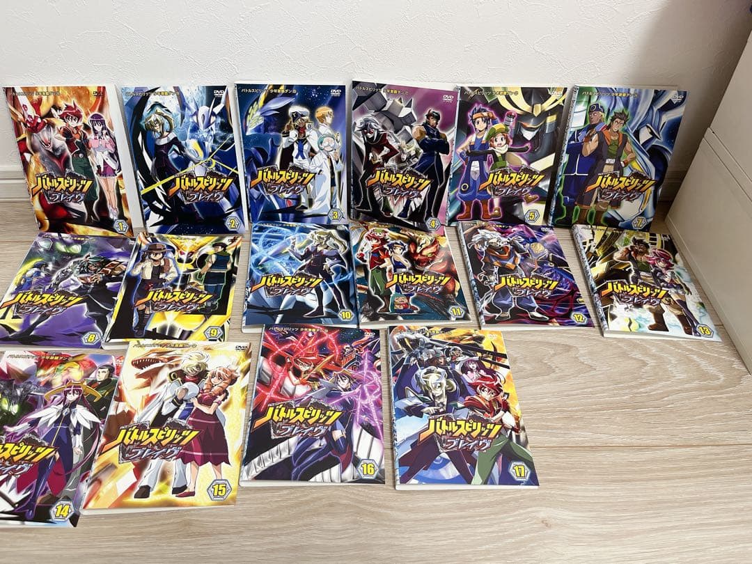 レンタルDVD バトルスピリッツ　ブレイヴ　1〜17 6巻抜け