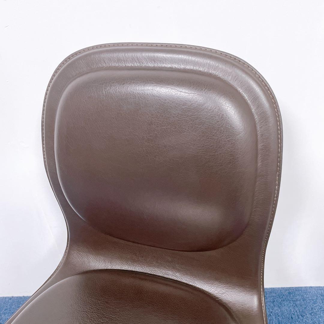 【送料込】カッペリーニ ハイパッドチェア ジャスパー・モリソン 本革レザーチェア