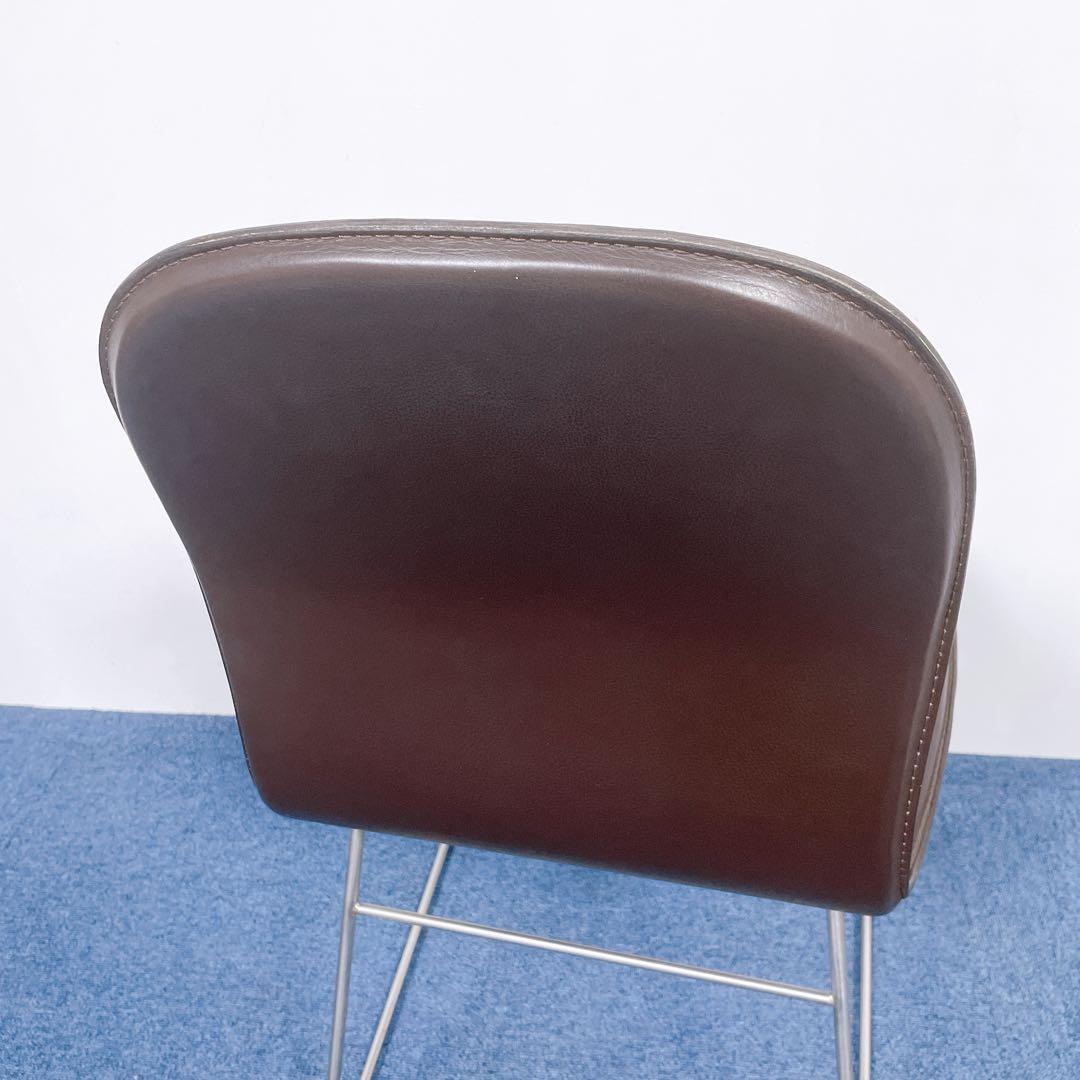 【送料込】カッペリーニ ハイパッドチェア ジャスパー・モリソン 本革レザーチェア