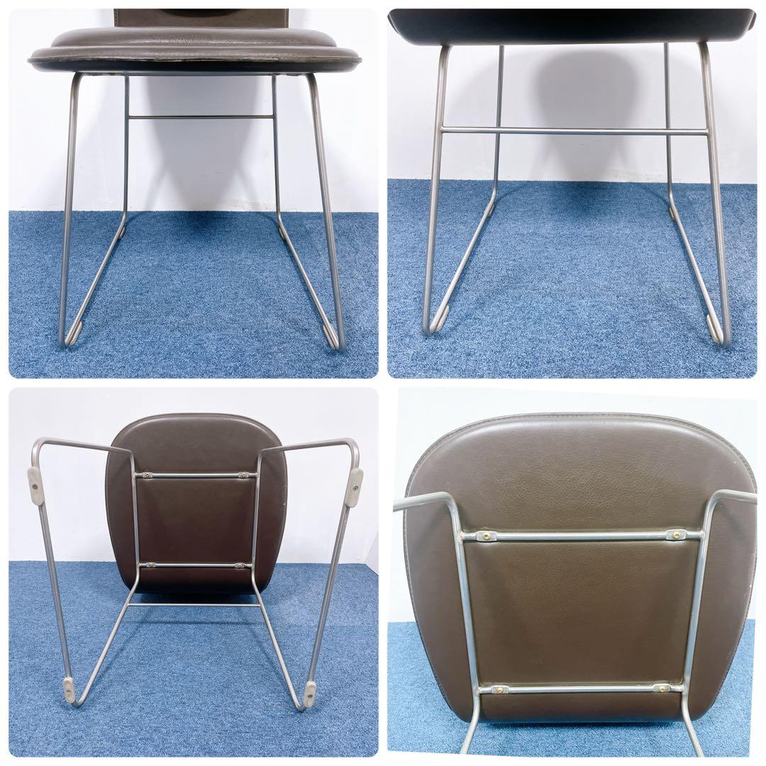 【送料込】カッペリーニ ハイパッドチェア ジャスパー・モリソン 本革レザーチェア