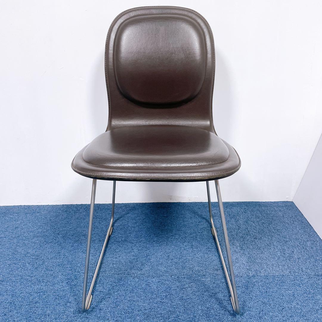 【送料込】カッペリーニ ハイパッドチェア ジャスパー・モリソン 本革レザーチェア