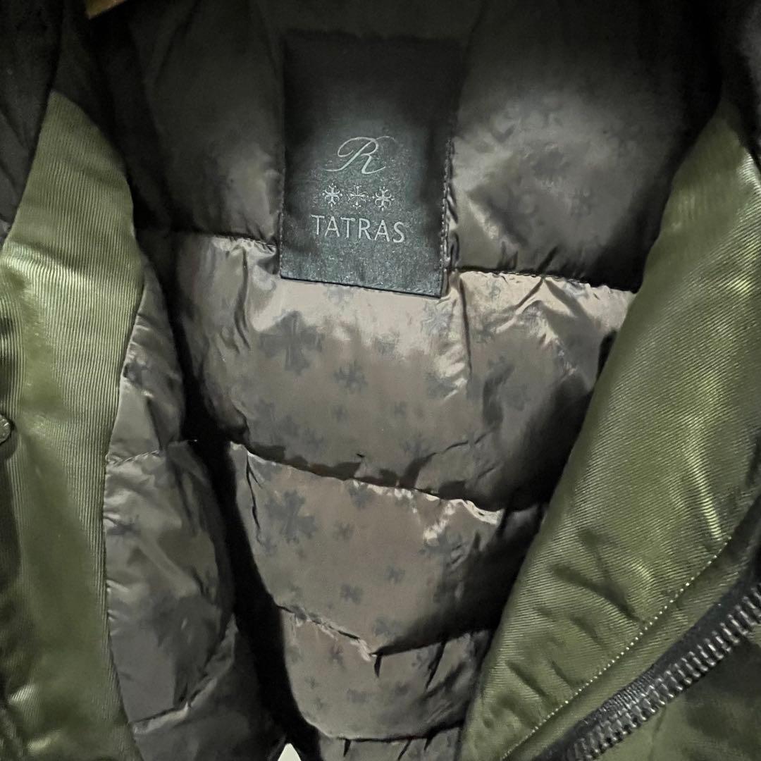 TATRAS ダウンジャケット　カーキ　L