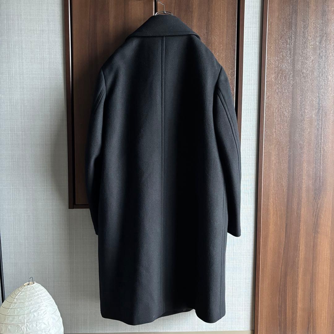 dries van noten ウール ダブル チェスターコート