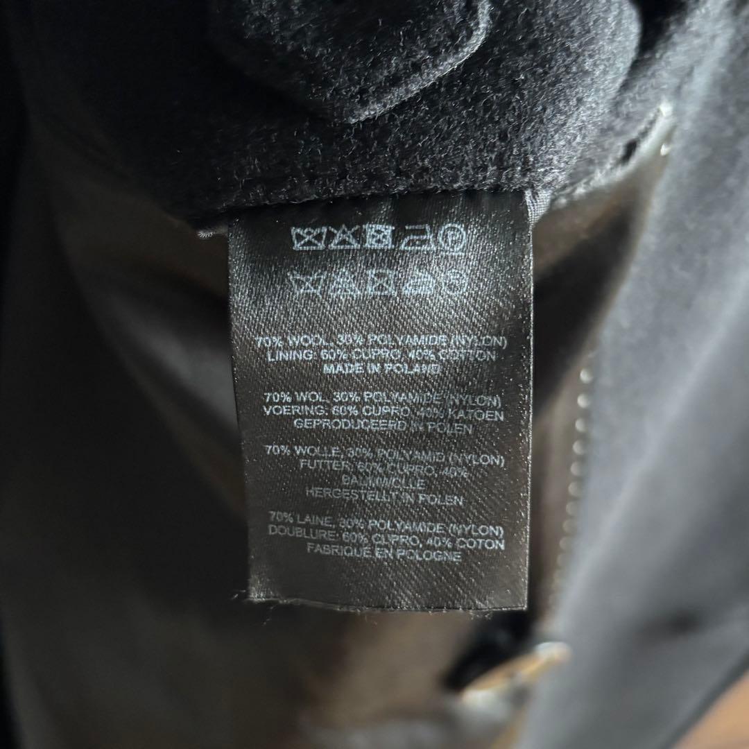 dries van noten ウール ダブル チェスターコート