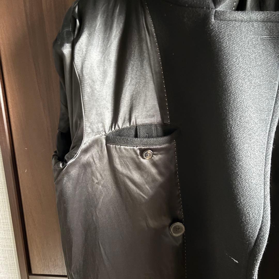 dries van noten ウール ダブル チェスターコート