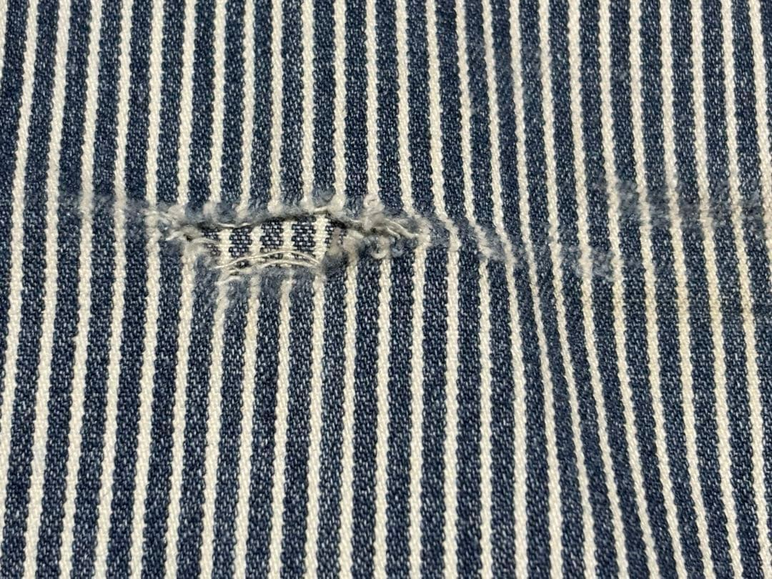 90's Carhartt ヒッコリーストライプ デニムペインターパンツ