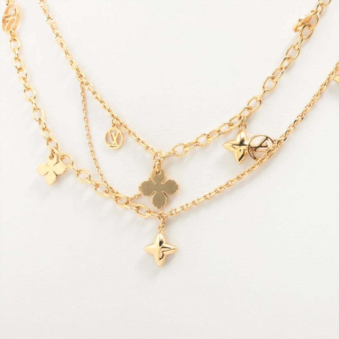 【正規品 即購入OK 】LOUIS VUITTON ゴールド　2連ネックレス