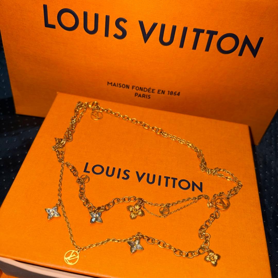 【正規品 即購入OK 】LOUIS VUITTON ゴールド　2連ネックレス