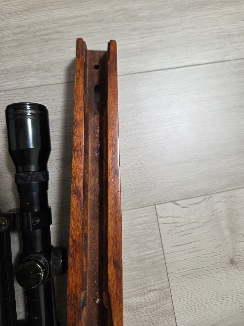 Anschutz 1403 ストック 木製 スコープ付き