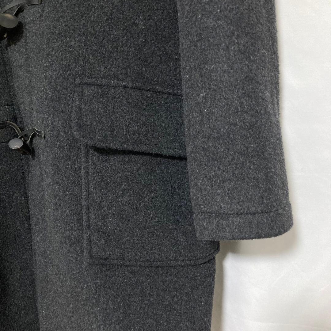 英国製 グローバーオール ダッフルコート L グレー ロング丈 90s 古着