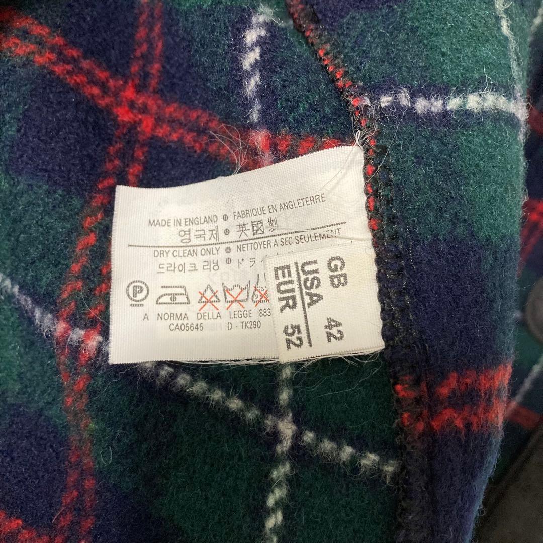 英国製 グローバーオール ダッフルコート L グレー ロング丈 90s 古着