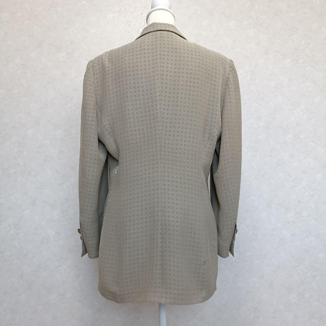 ESCADA ドイツ製 ヴィンテージ テーラードジャケット 金ボタン 40 L