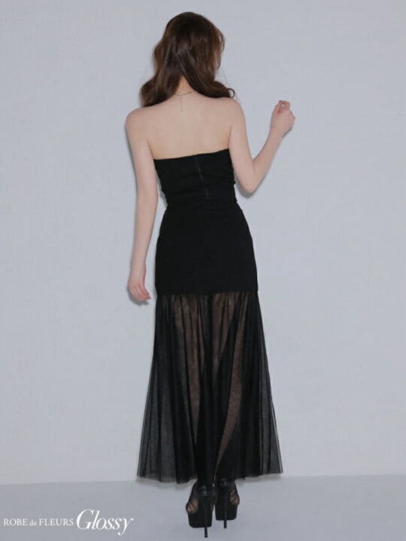 Sアイボリー　3489 ディアローブドフルールグロッシーAngelRキャバドレス