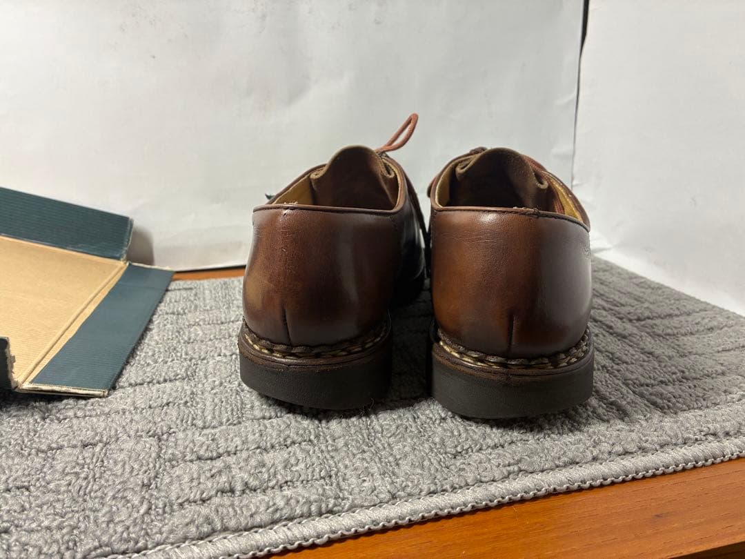 Paraboot ブラウンレザー ミカエル 40