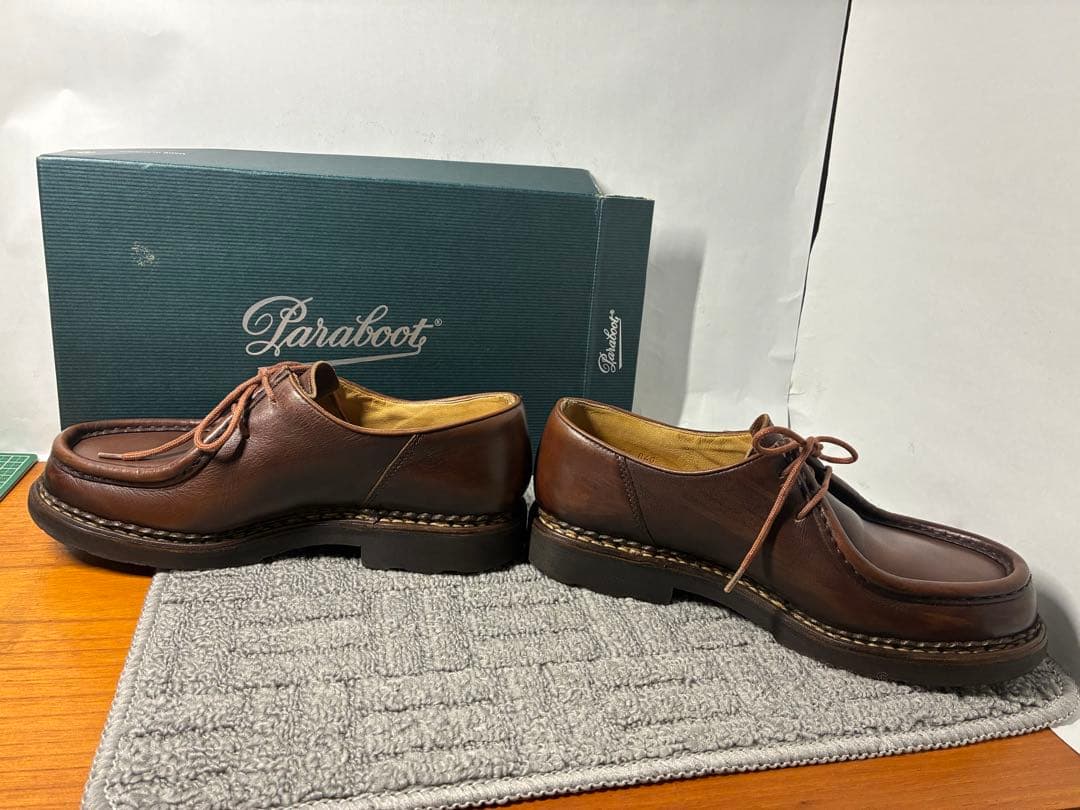 Paraboot ブラウンレザー ミカエル 40