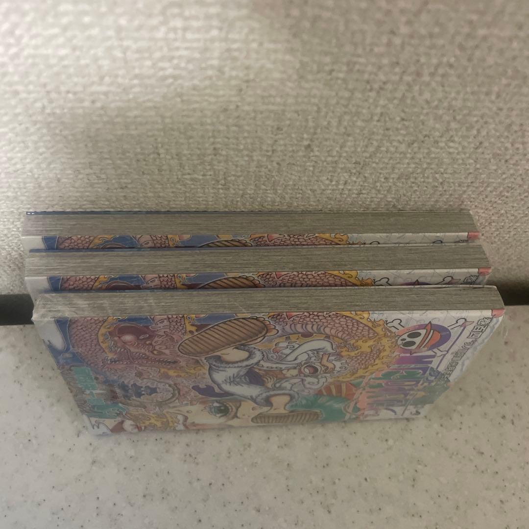 【新品未開封】ワンピース ONE PIECE 104巻 初版 シュリンク付き3冊