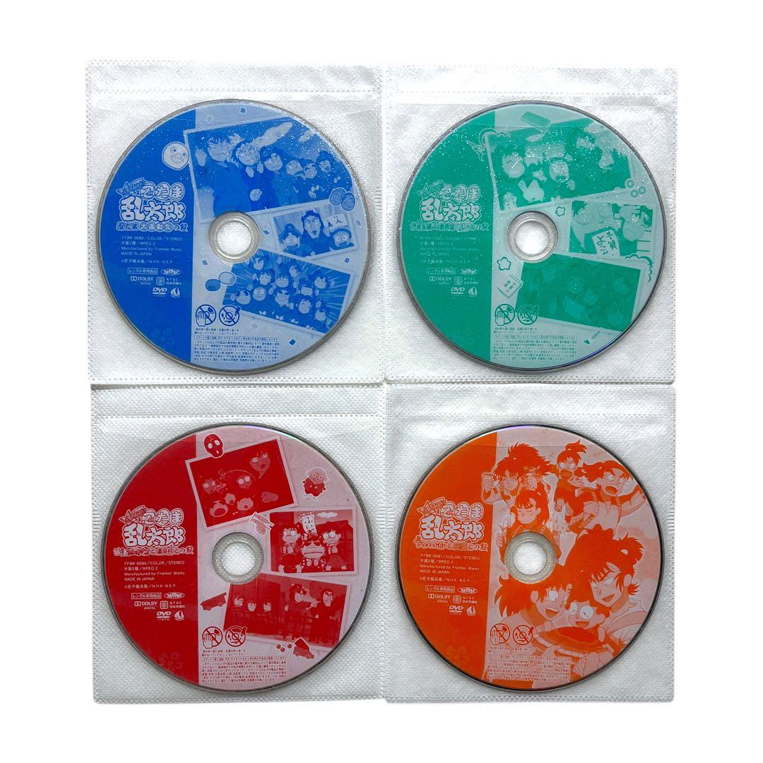 新品ケース DVD 「 忍たま乱太郎 せれくしょん 」 全4巻
