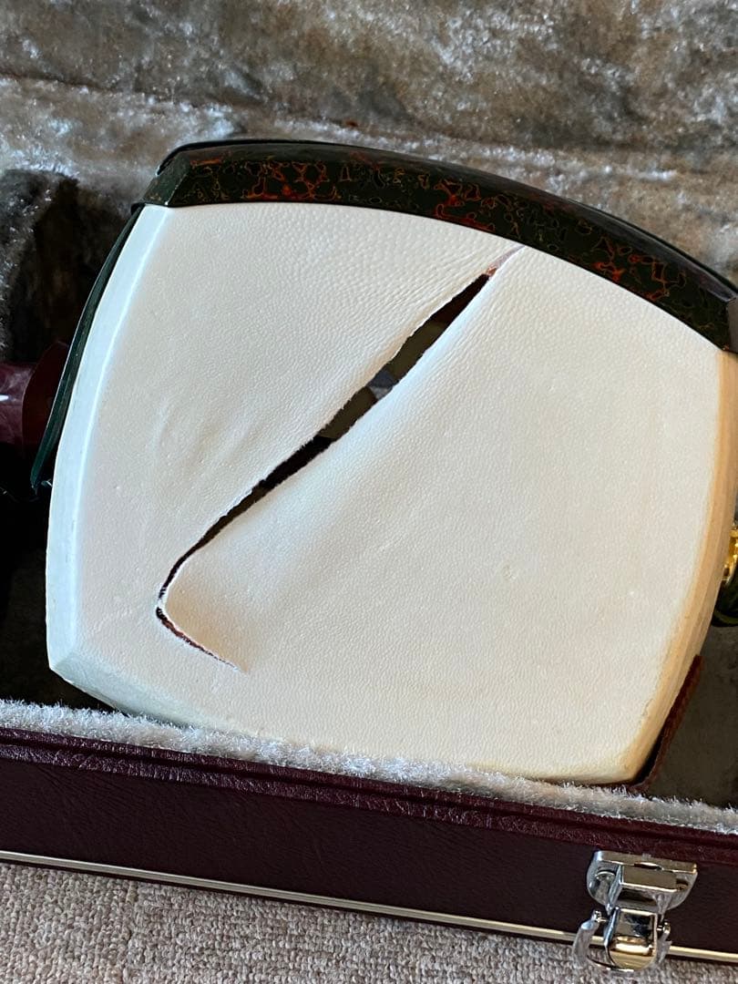 太棹三味線　要皮張り替え