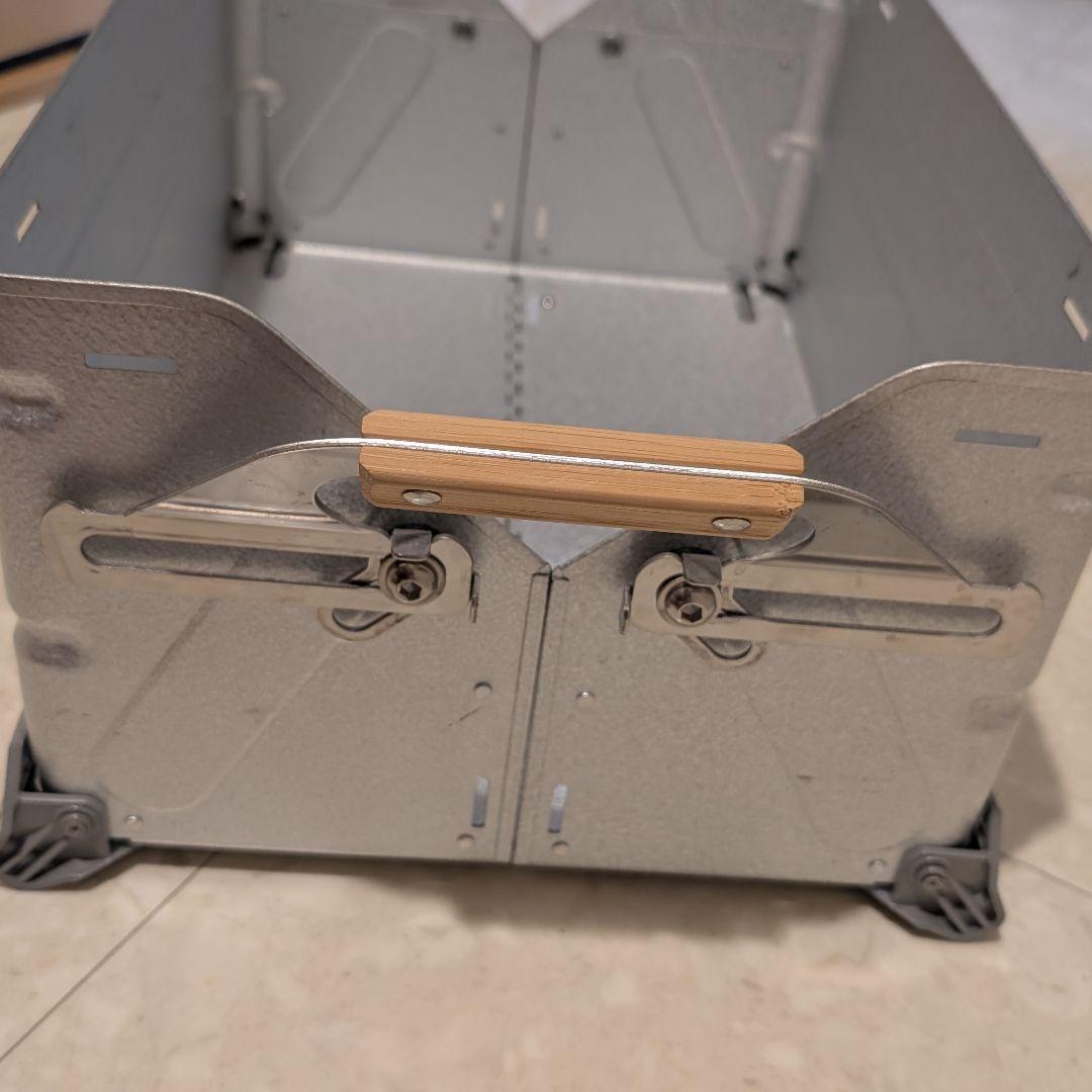 スノーピーク シェルフコンテナ 25 ＋ KIMI CAMP 天板（廃盤品）