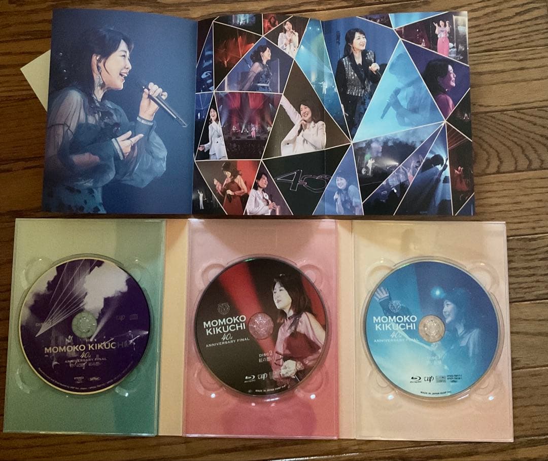 菊池桃子　40th Anniversary 2Blu-rayCD新作❗️