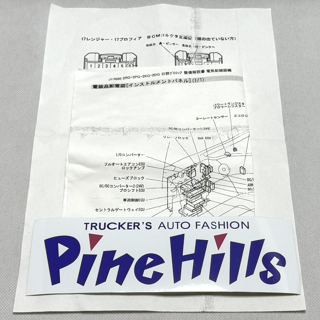 パインヒルズ ゆっくりウインカーリレー２ 17プロフィア 17レンジャー