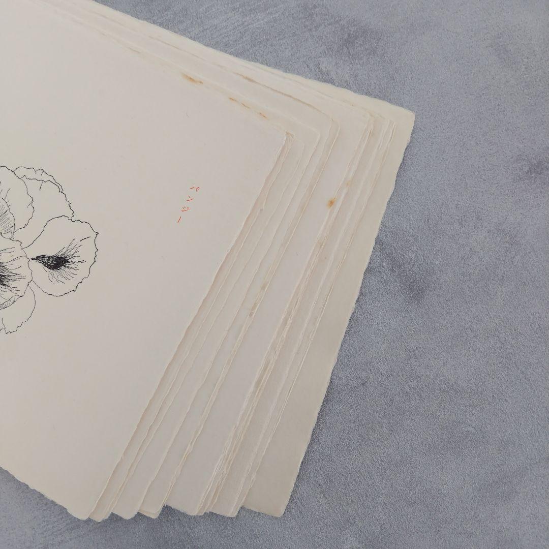 「花と動物」　堀口大學／詩　古澤岩美／挿絵