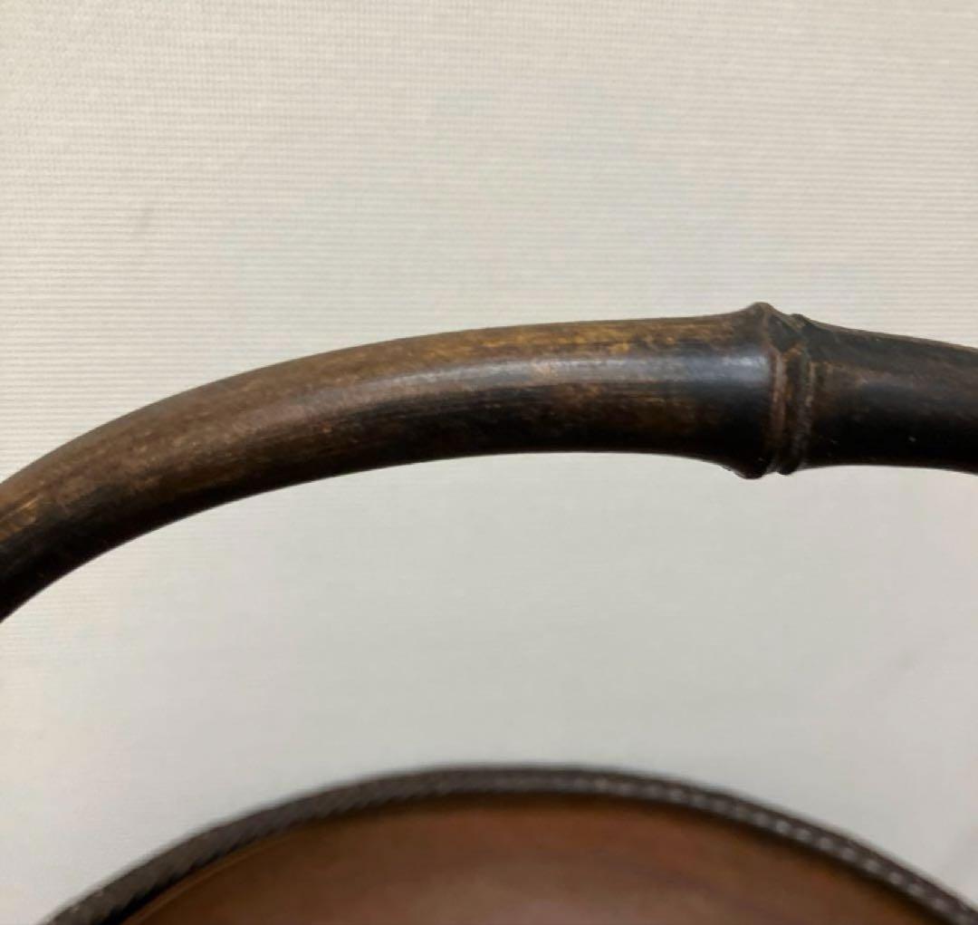 【専用】竹細工　花籠　花器　いけばな　生花　華道　銅製 工芸品　アンティーク