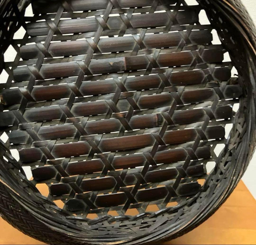 【専用】竹細工　花籠　花器　いけばな　生花　華道　銅製 工芸品　アンティーク