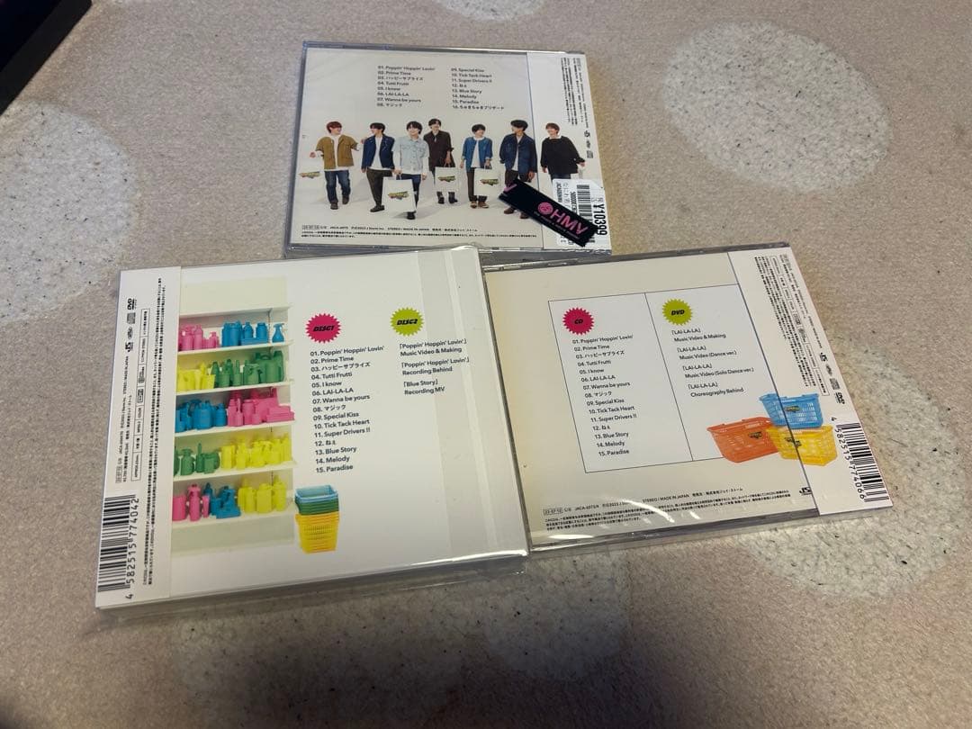 なにわ男子POPMOLL3形態セット