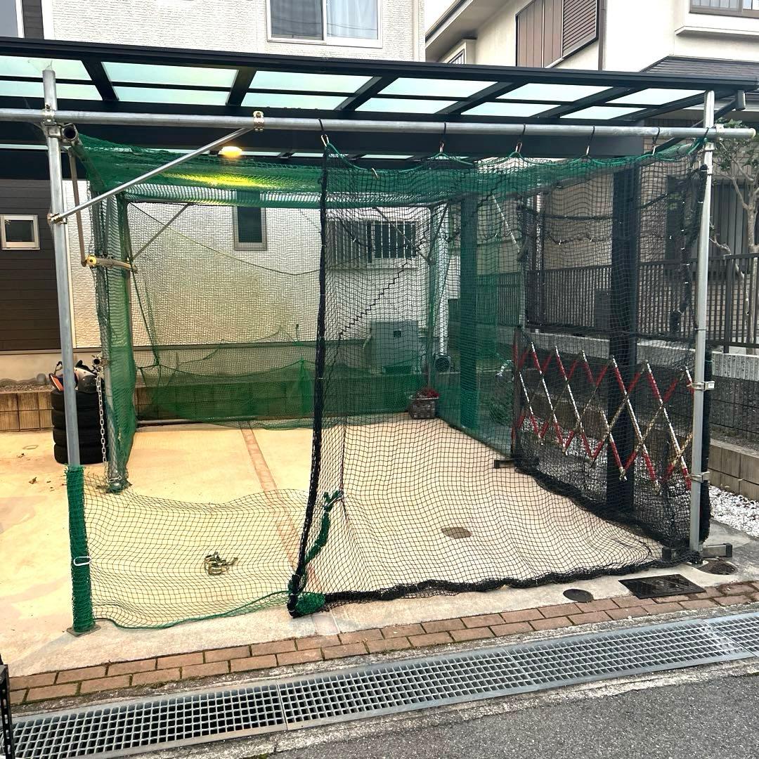 【引取限定】超大型バッティングネット ゲージ おまけ 超得 兵庫 野球 ゴルフ