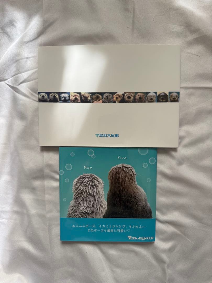鳥羽水族館ラッコメモリアルBOOKとラッコのメイとキラ写真集(2冊共初版)