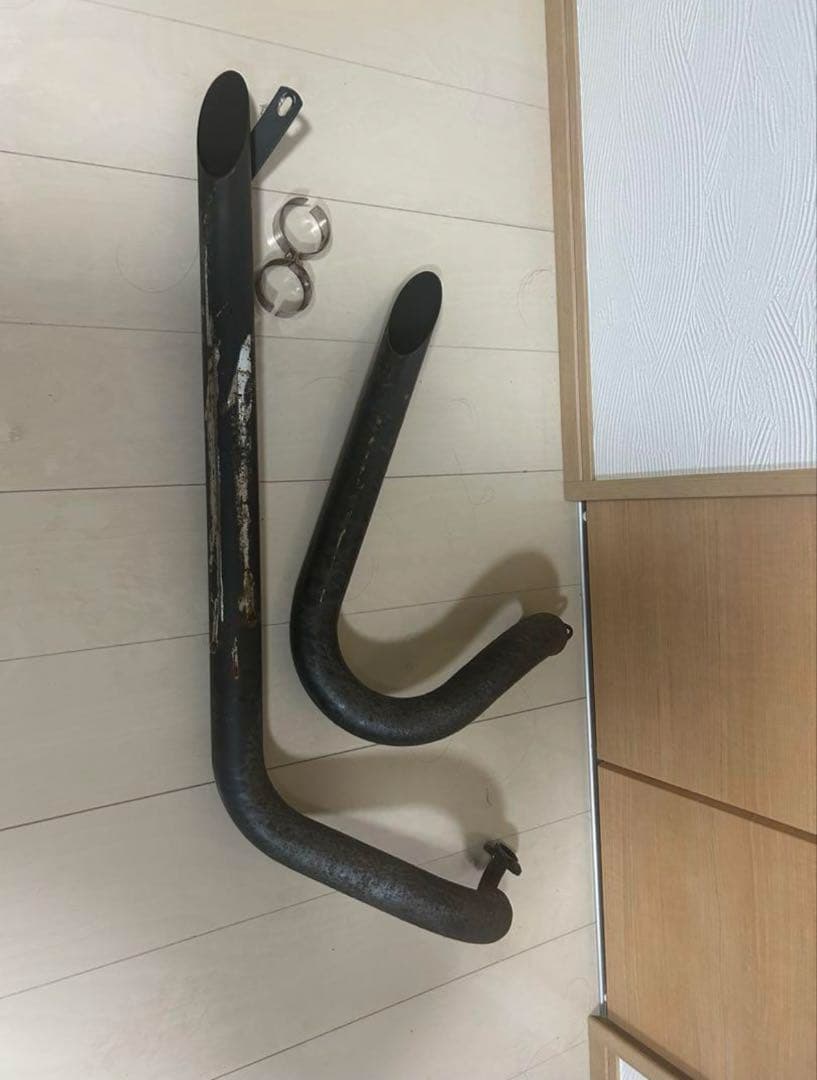 ドラッグスター250 ツインソードマフラー