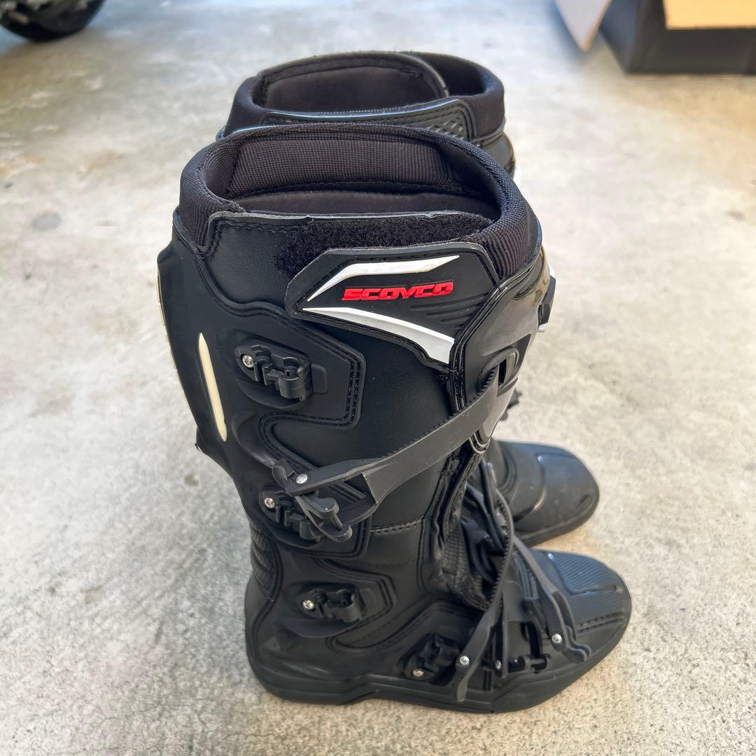SCOYCO オフロードバイクブーツ ブラック　39