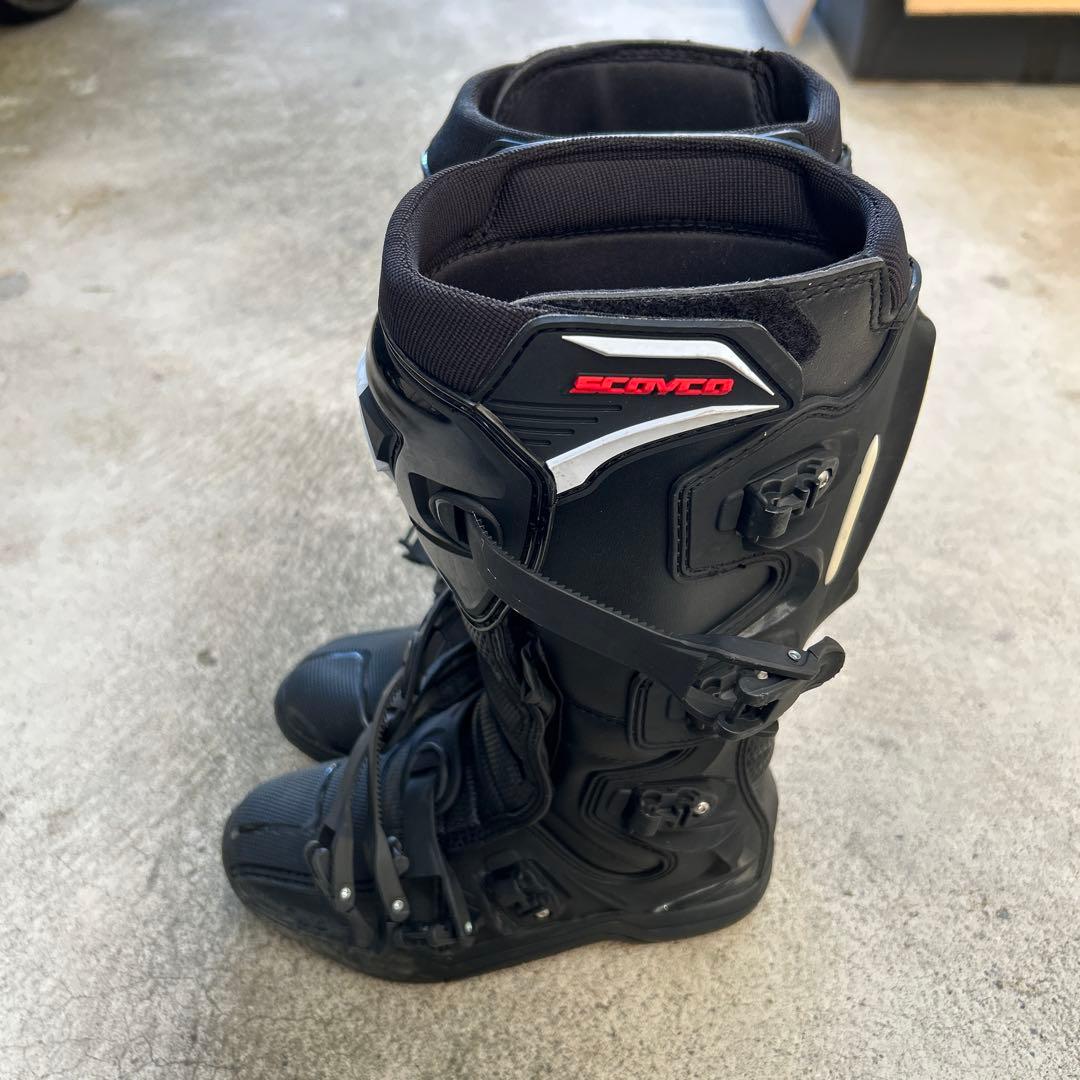 SCOYCO オフロードバイクブーツ ブラック　39
