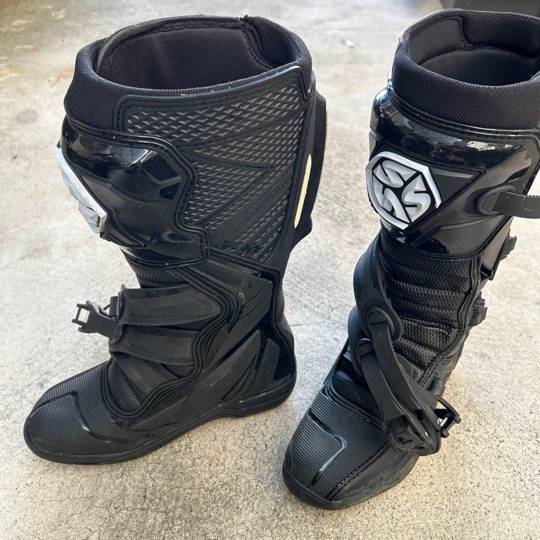 SCOYCO オフロードバイクブーツ ブラック　39