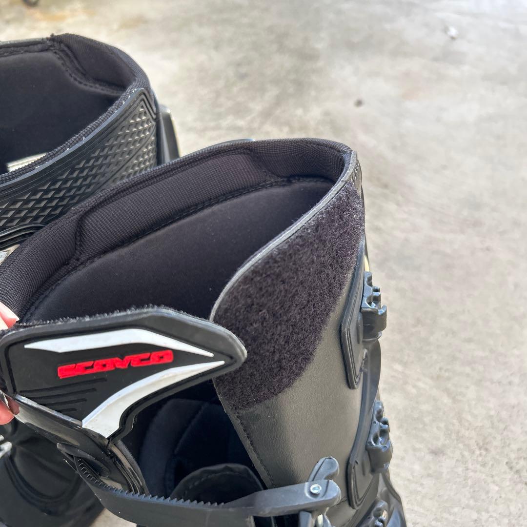 SCOYCO オフロードバイクブーツ ブラック　39