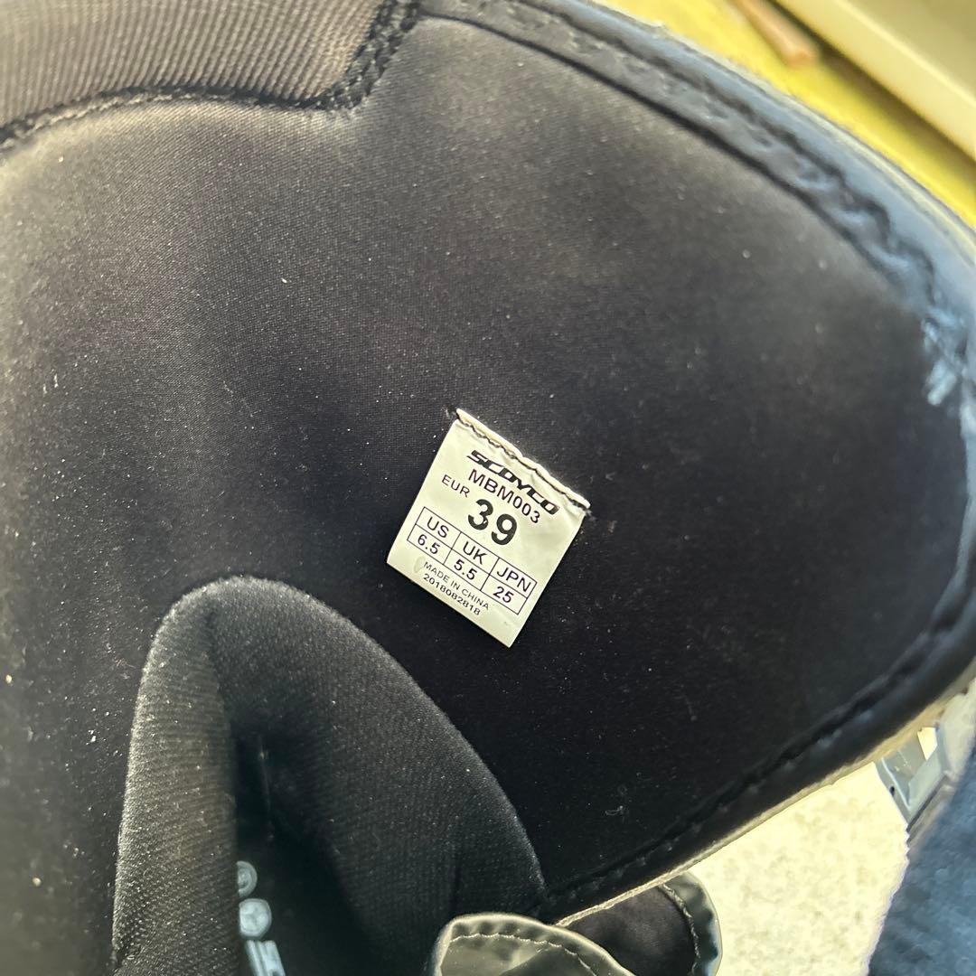 SCOYCO オフロードバイクブーツ ブラック　39