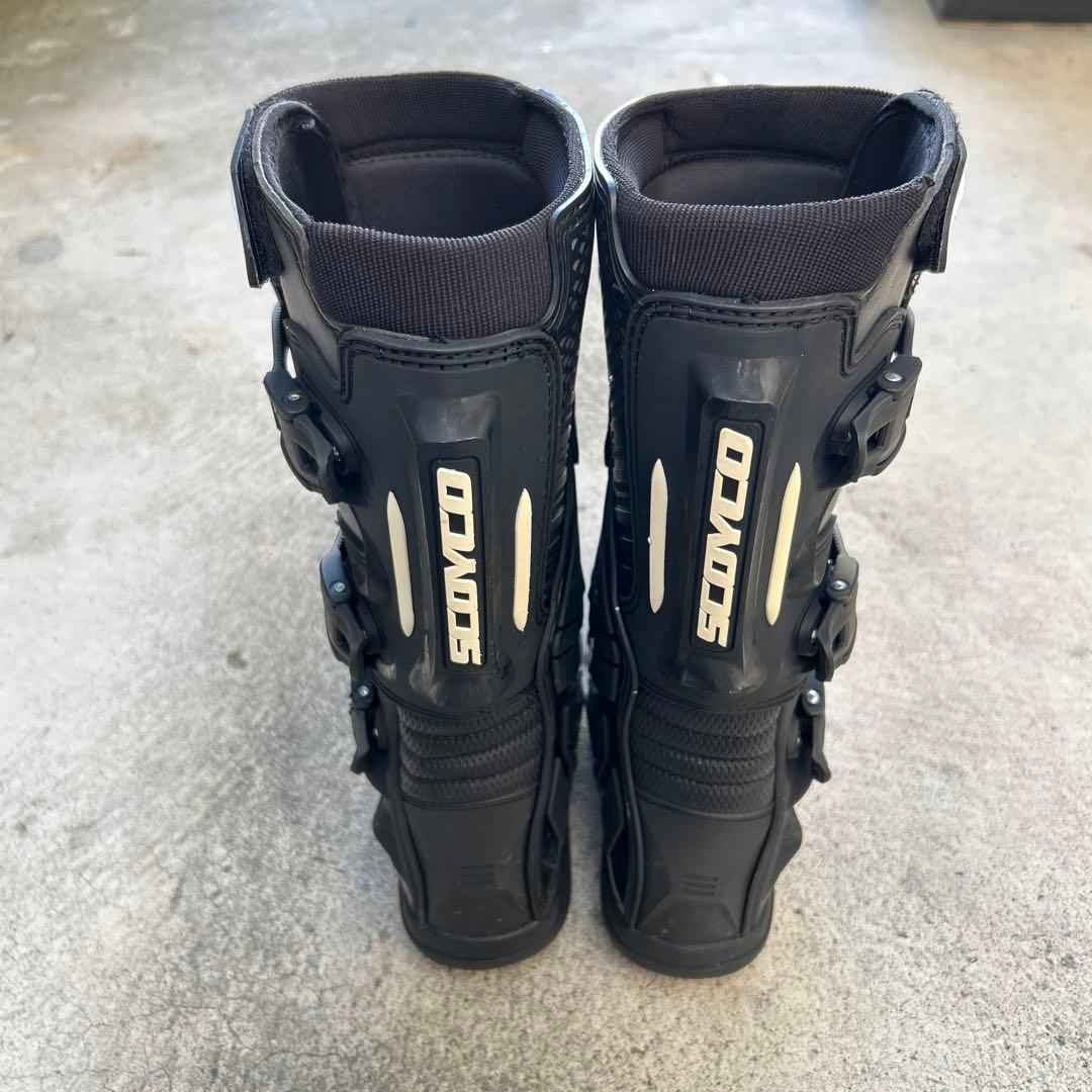 SCOYCO オフロードバイクブーツ ブラック　39