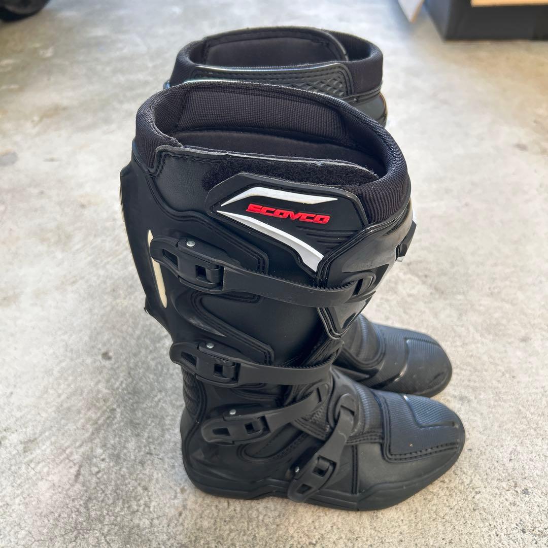 SCOYCO オフロードバイクブーツ ブラック　39