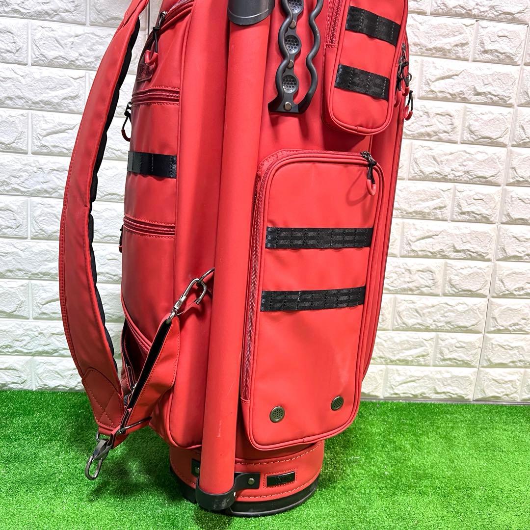 超美品　HONMA キャディーバッグ　CB12317 8.5型　多収納　目立つ