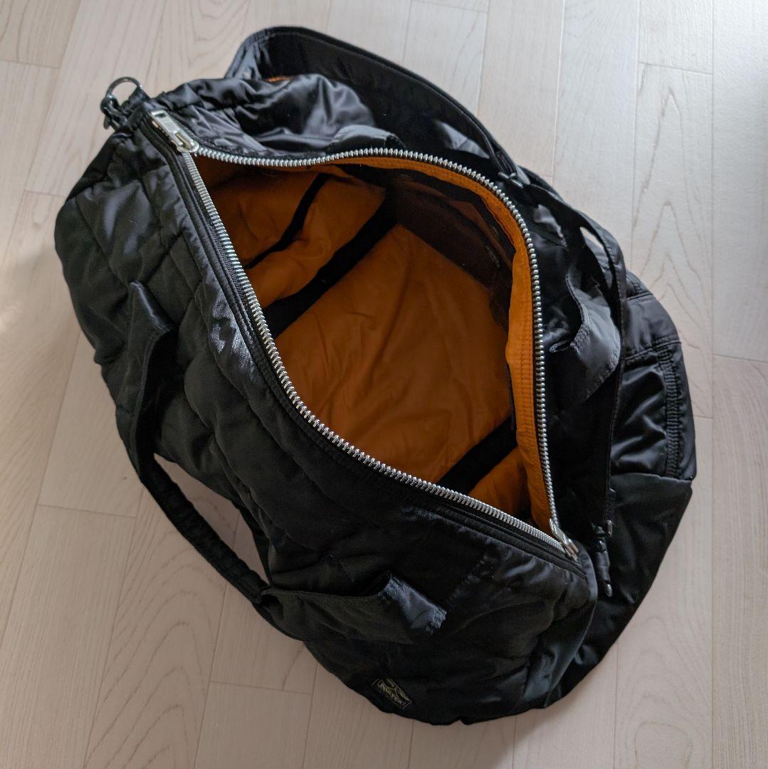 ☆らっと☆ポーター　タンカー　ボストンバッグＭ 2way ブラック