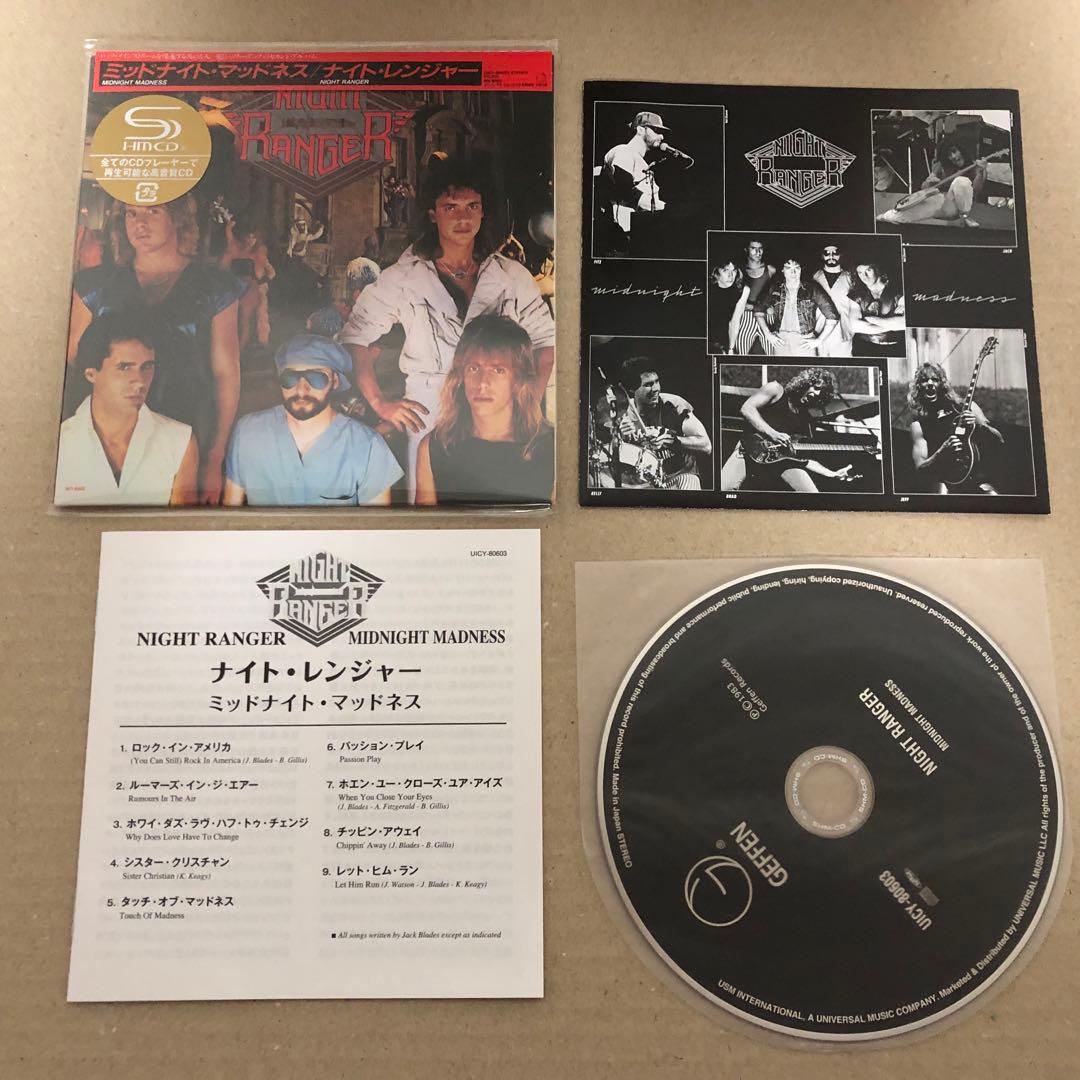 6タイトル SHM-CD 紙ジャケ NIGHT RANGER ナイトレンジャー