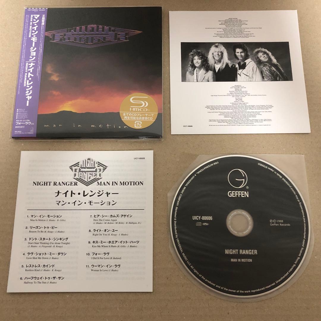 6タイトル SHM-CD 紙ジャケ NIGHT RANGER ナイトレンジャー
